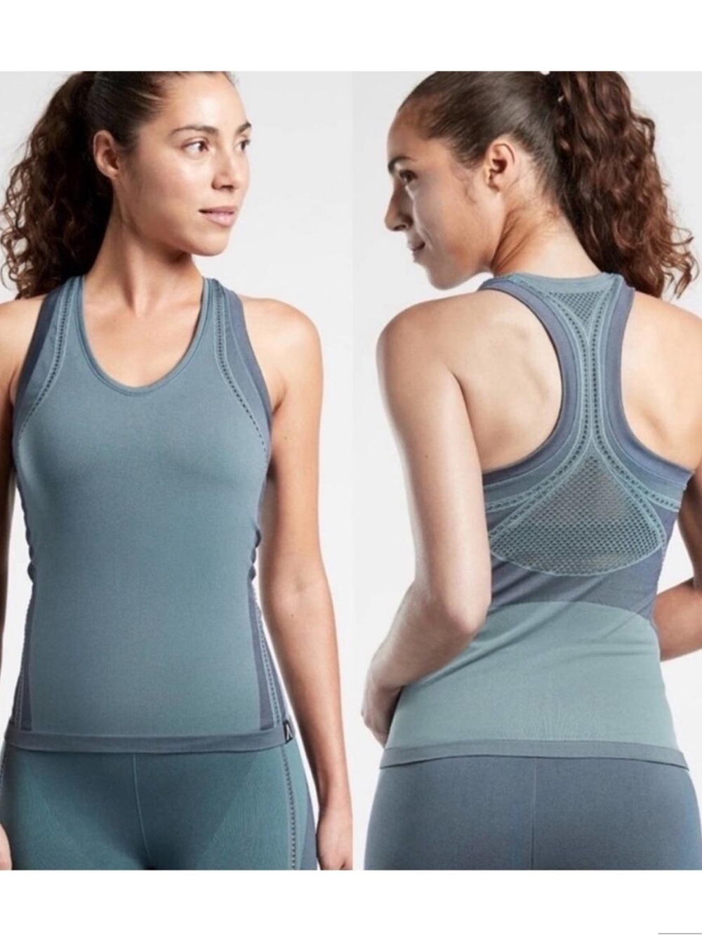 Athleta x Allyson Felix Tank top & bike short set Size Small